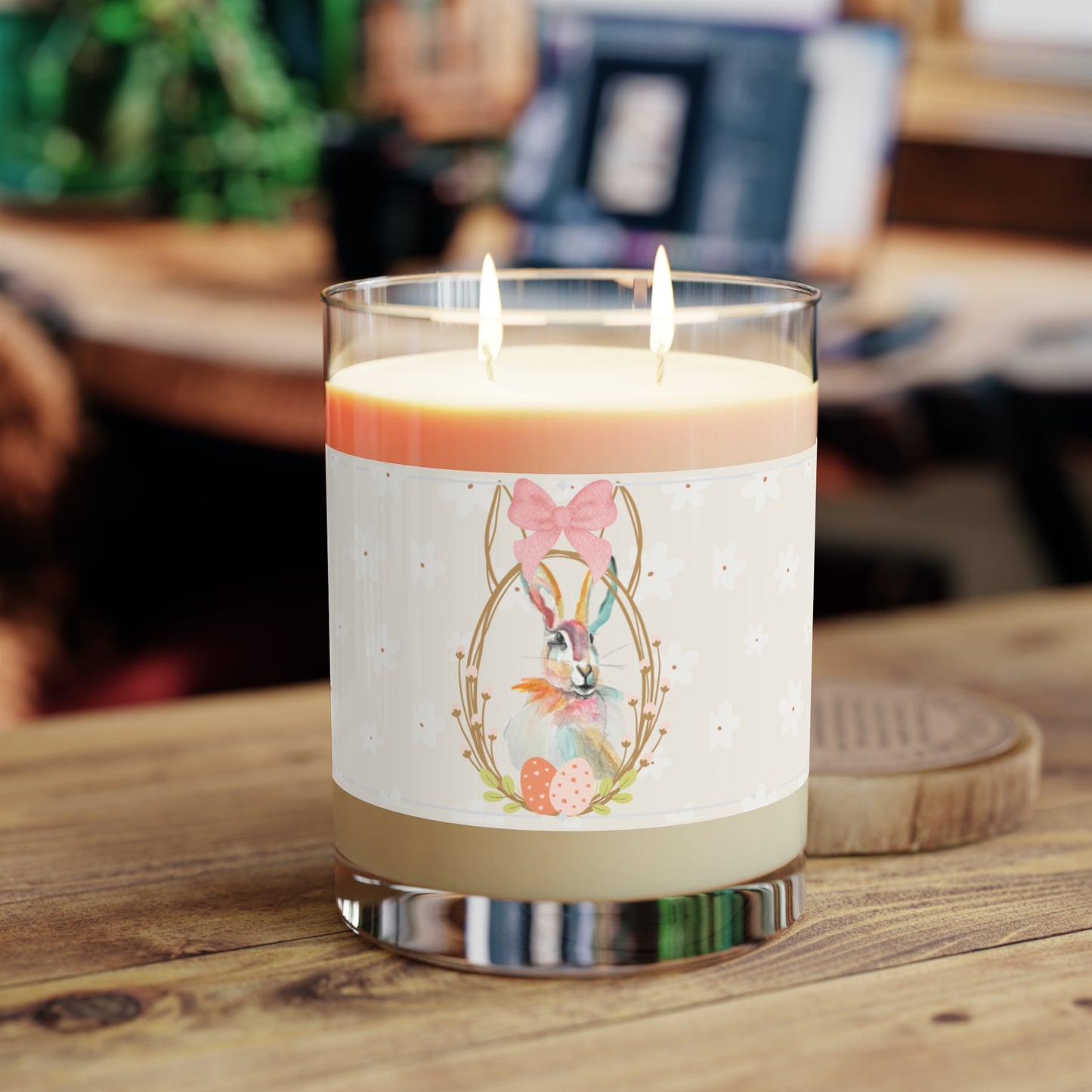 Some Bunny Loves You Gift Scented Soy Candle, Easter Decor, Easter Gift, Gift for Her, Gift for Him Easter Bunny Scented Candle - 11oz Glass Candle for Spring Celebrations