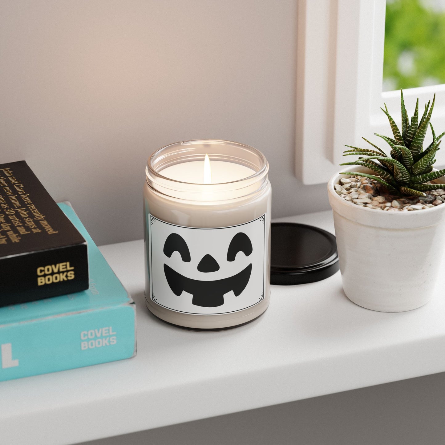Halloween Pumpkin Scented Soy Candle | Cozy Home Decor, Fall Gift, Party Favor, Aromatherapy, Relaxation