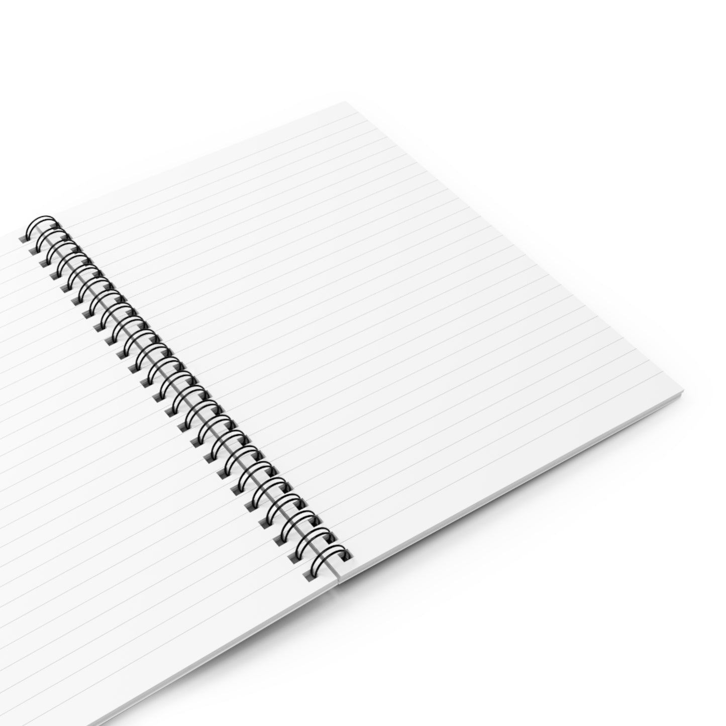 Spiral Notebook — Geometric Chakra Mandala Journal (Ruled)