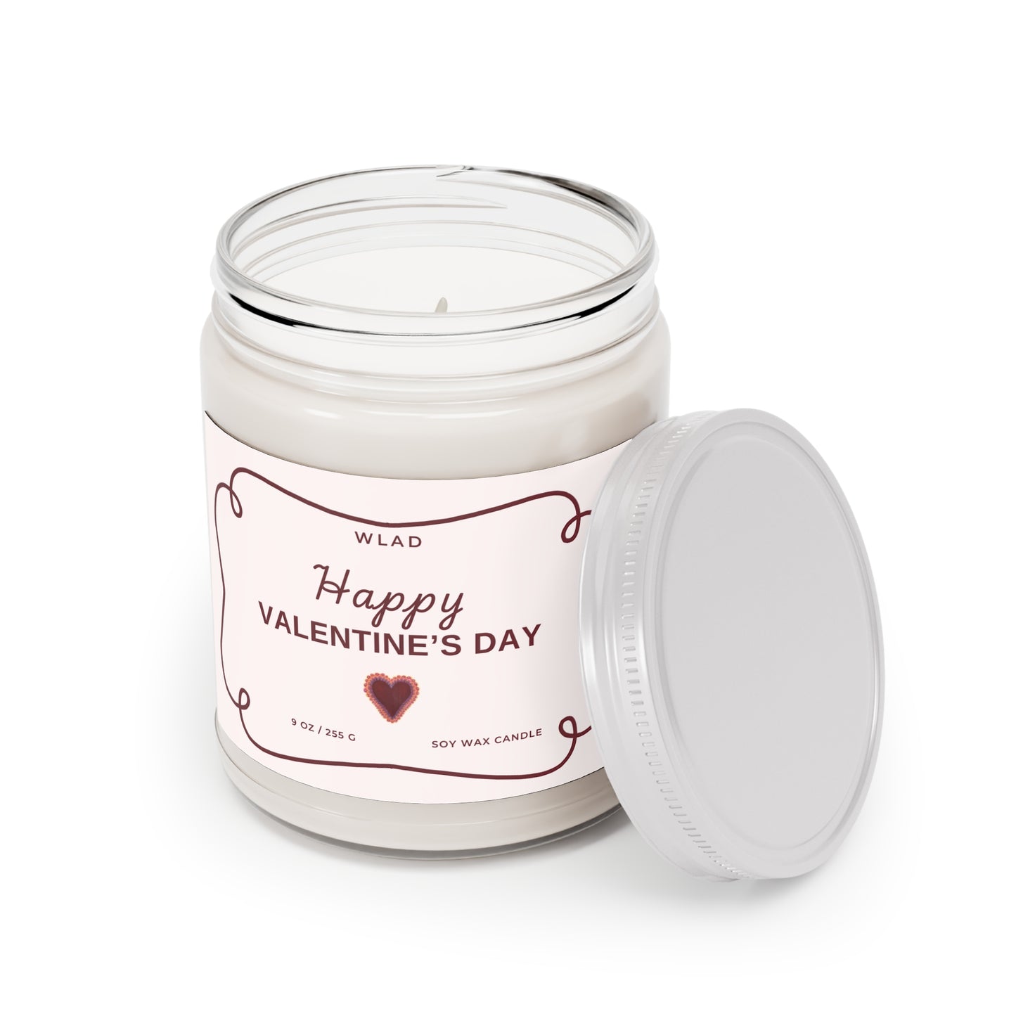 Valentines Day Gift For Girlfriend, Valentine's Gift For Her, Personalized Map Candle, Dating Gift, Valentine Gift Scented Candles, 9oz