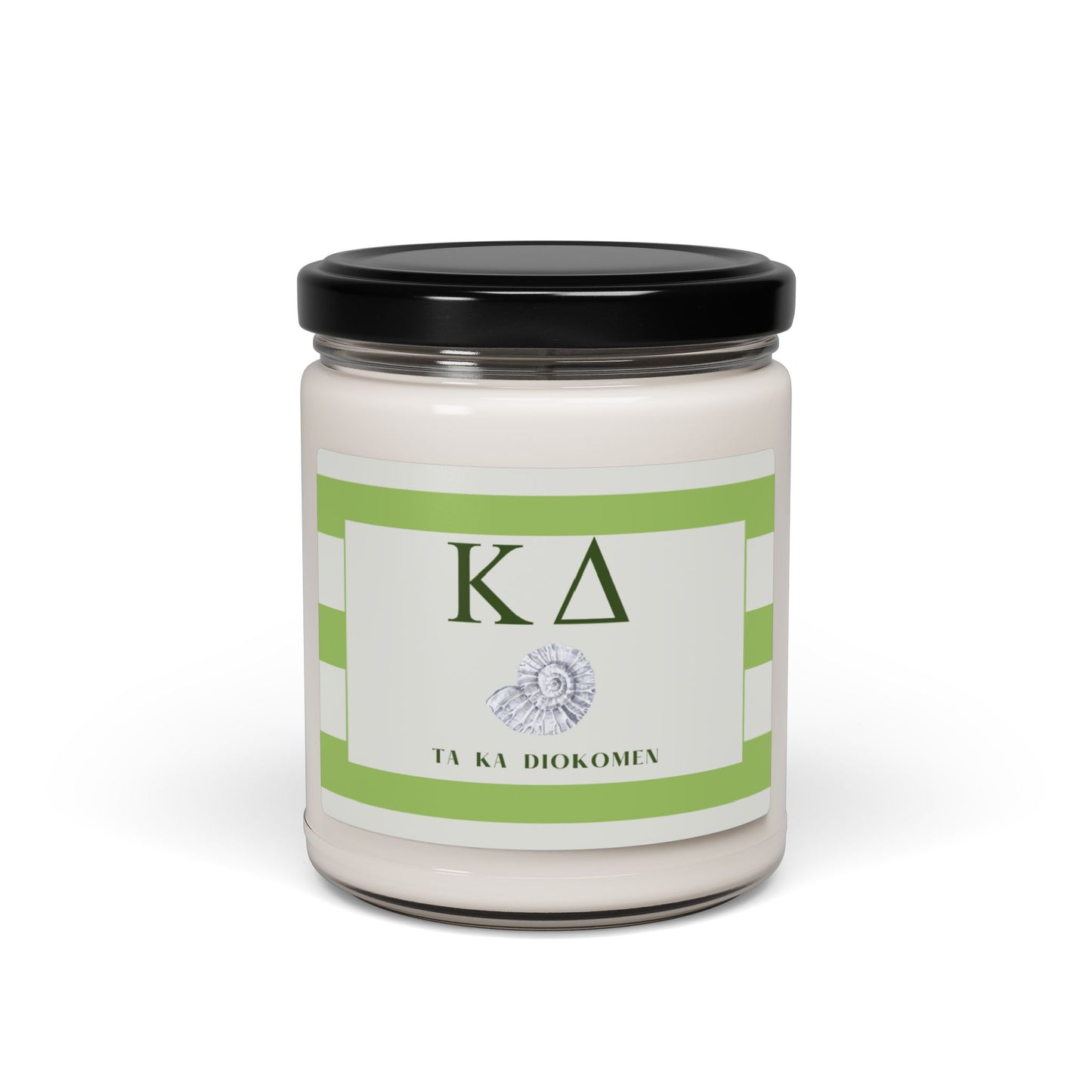 Kappa Delta // Sorority 9 oz Hand Poured All Natural Soy Candles // Personalized Option // Choose Your Scent // Greek Letters Scented Soy Candle, 9oz