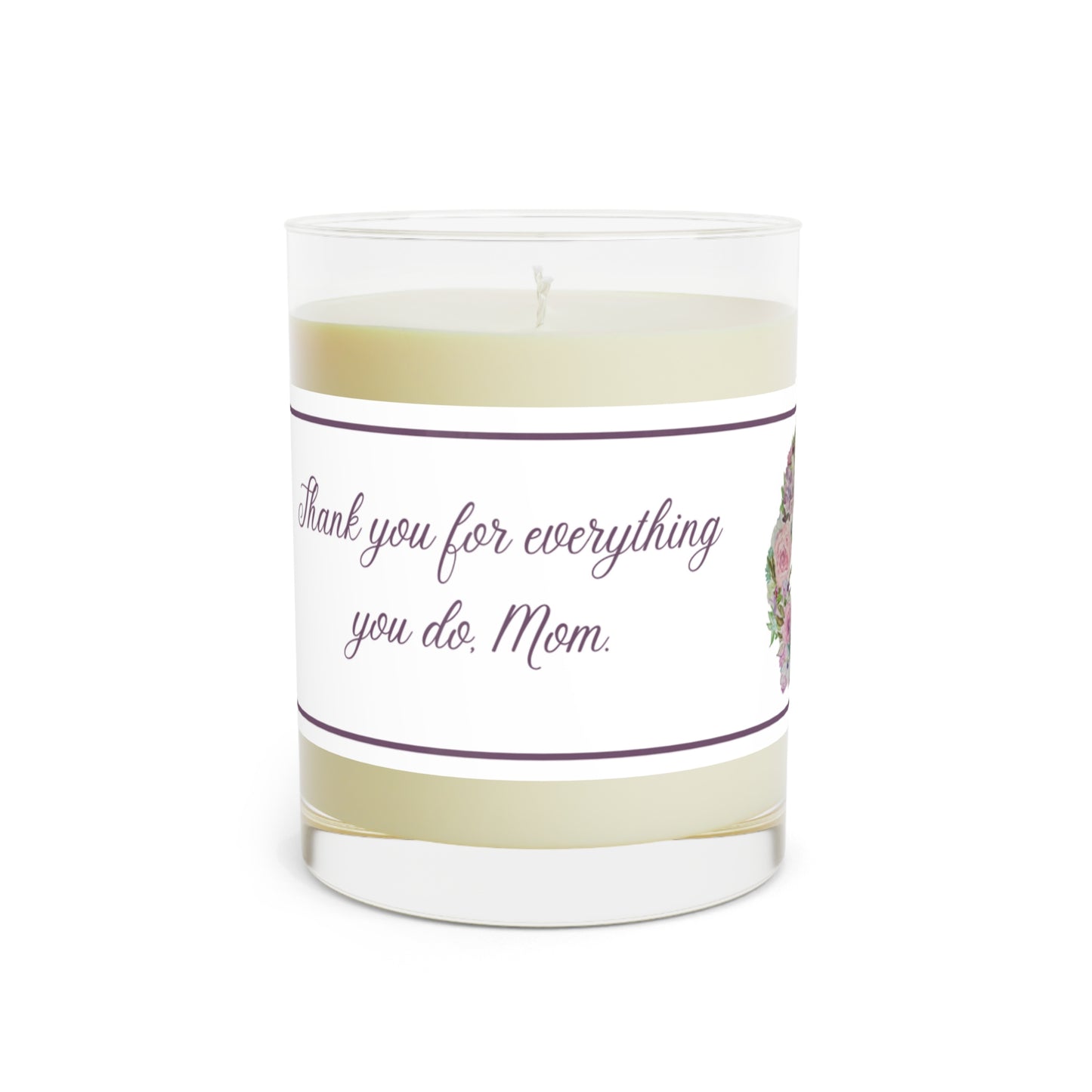 Unique Gifts for Mom You Can Sign It Mother's Day Scented Candle - Full Glass, 11oz