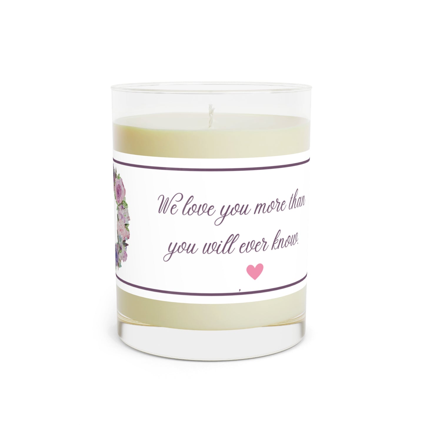 Unique Gifts for Mom You Can Sign It Mother's Day Scented Candle - Full Glass, 11oz