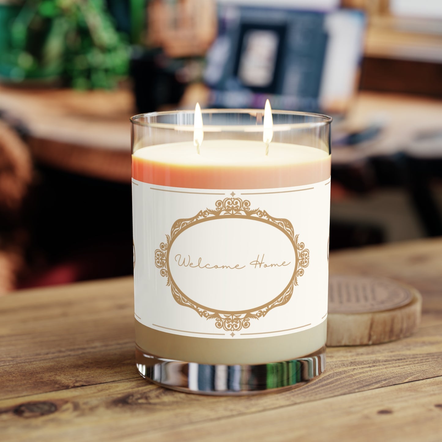 Real Estate Welcome Home Scented Candle - 11oz Glass Candle for Cozy Living Spaces