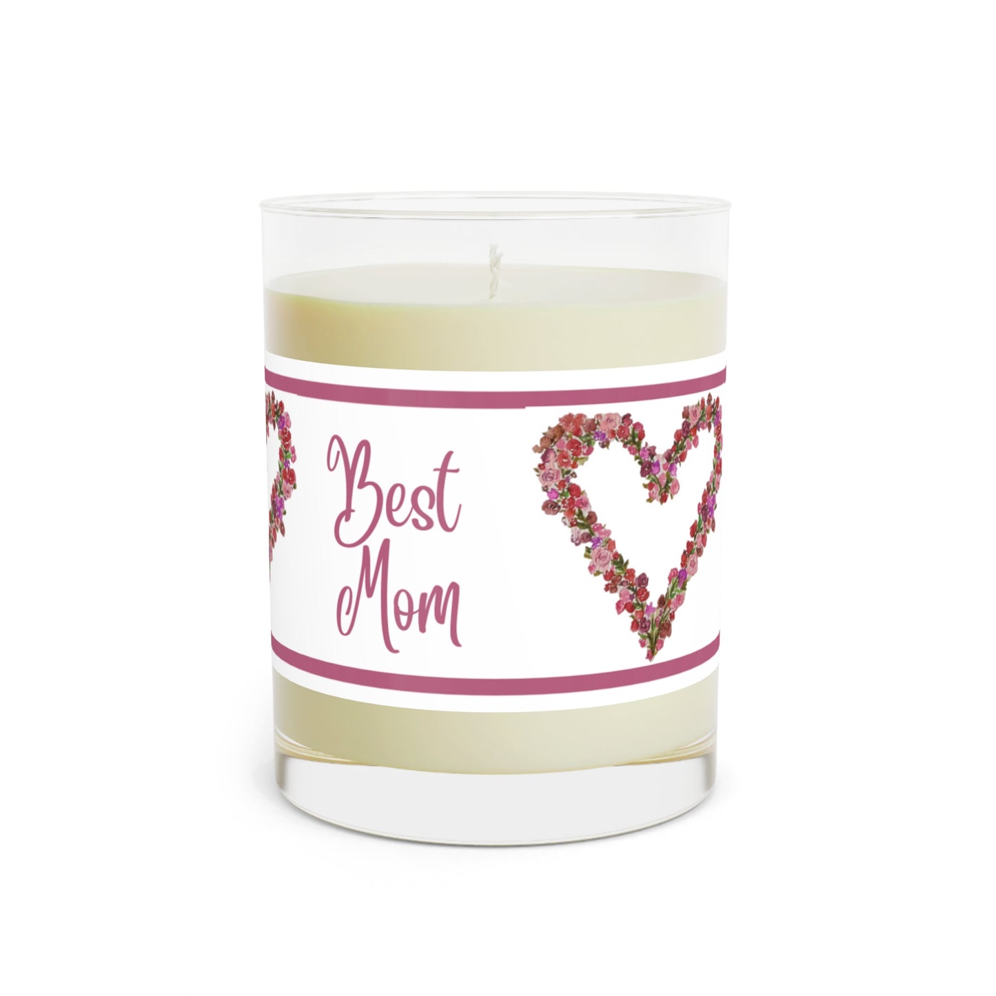 Eco-Friendly Long-Lasting Soy Candle for Best Mom Gift Scented Aromatherapy Candle - Full Glass, 11oz