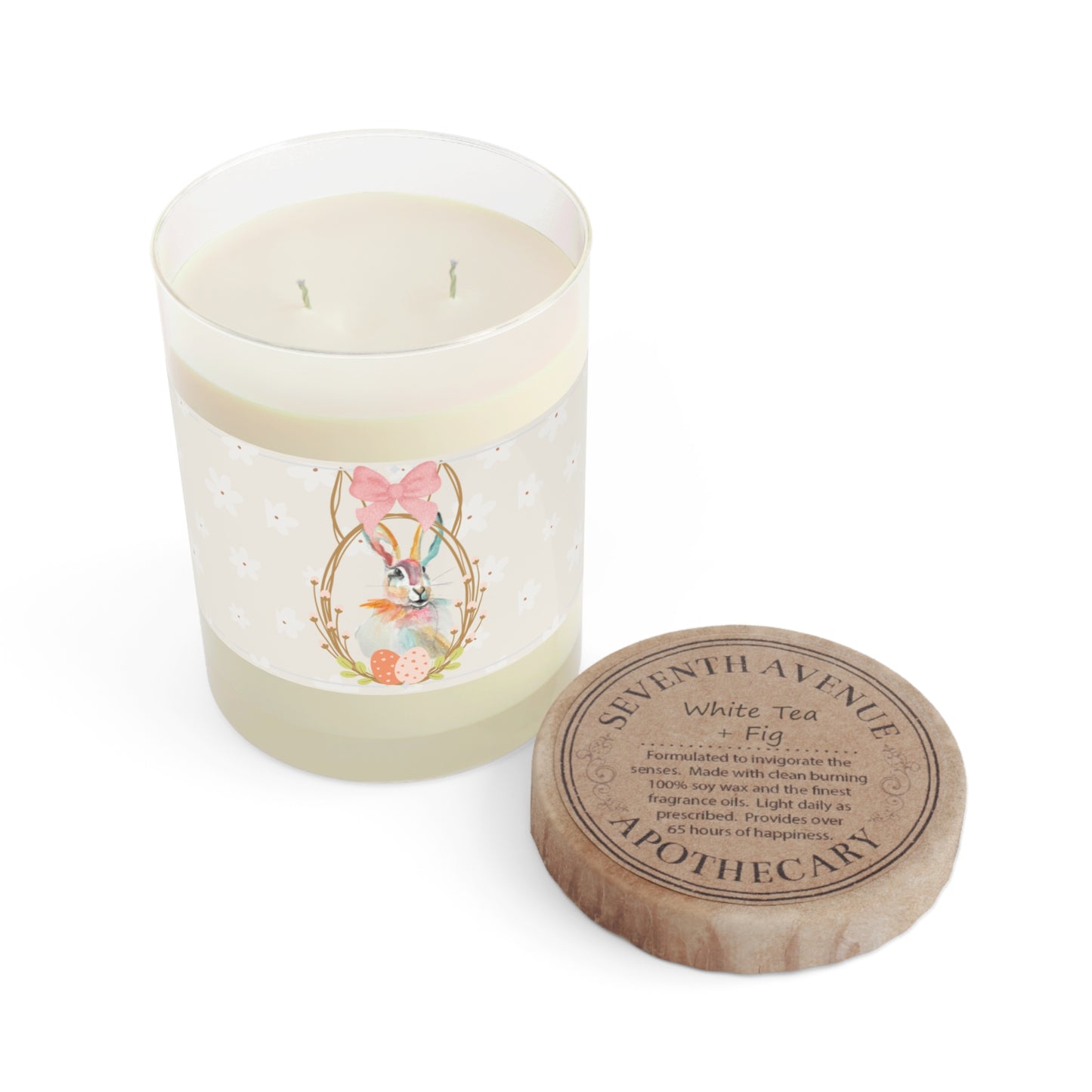 Some Bunny Loves You Gift Scented Soy Candle, Easter Decor, Easter Gift, Gift for Her, Gift for Him Easter Bunny Scented Candle - 11oz Glass Candle for Spring Celebrations