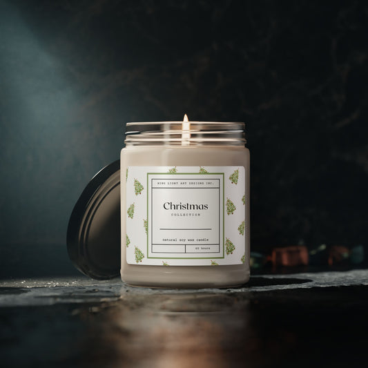 Merry and Bright Christmas 9oz soy candle – view 5