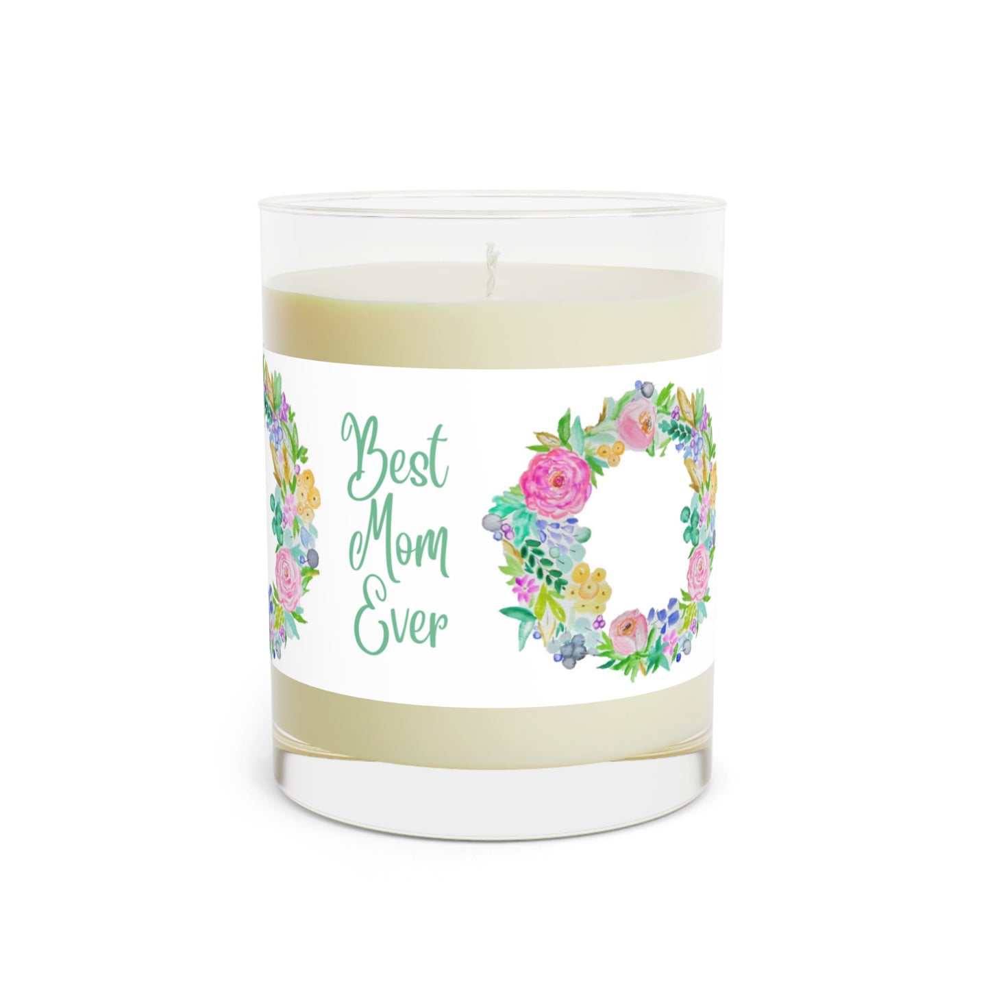 Mother’s Day gift Aromatherapy Soy Candle Gift for Best Mom Ever Scented Soy Candle - Full Glass, 11oz