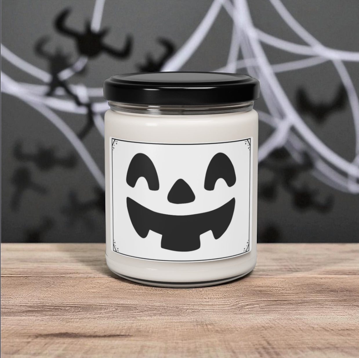 Halloween Pumpkin Scented Soy Candle | Cozy Home Decor, Fall Gift, Party Favor, Aromatherapy, Relaxation