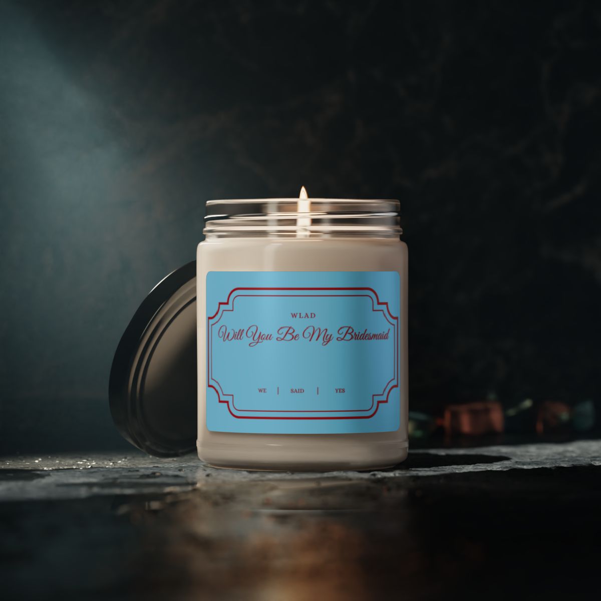 Personalized Bridesmaid Gifts, Bridesmaid Proposal Bridesmaid Candles Wedding Bridesmaids' Gifts Will You Be My Bridesmaid Funny Candle Scented Soy Candle, 9ozScented Soy Candle, 9oz Scented Soy Candle, 9oz