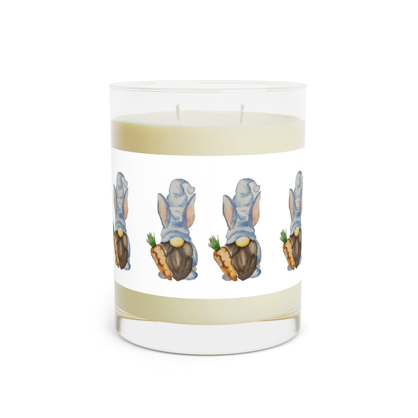 Wing Light Art Designs Bunny Gnome Scented Candle - Full Glass, 11oz