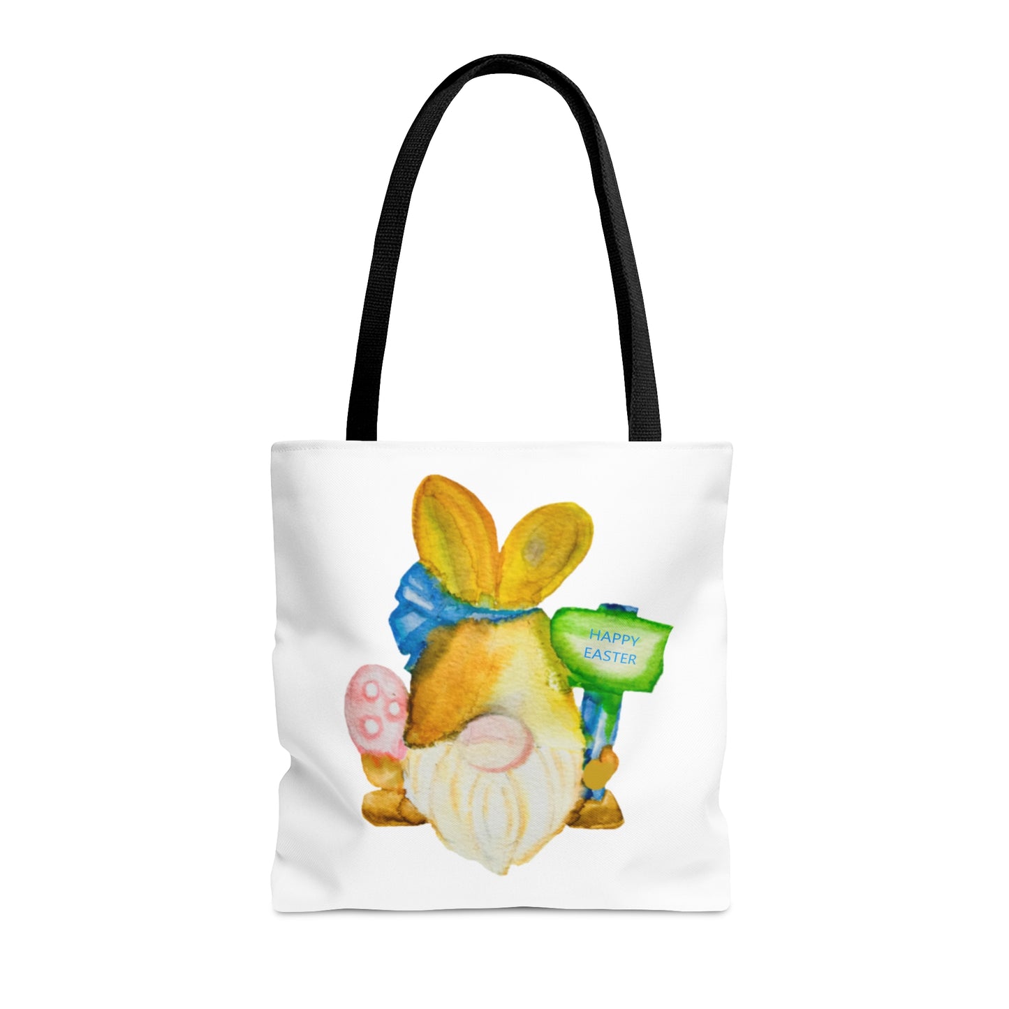 Wing Light Art Designs Happy Easter Bunny Gnome AOP Tote Bag