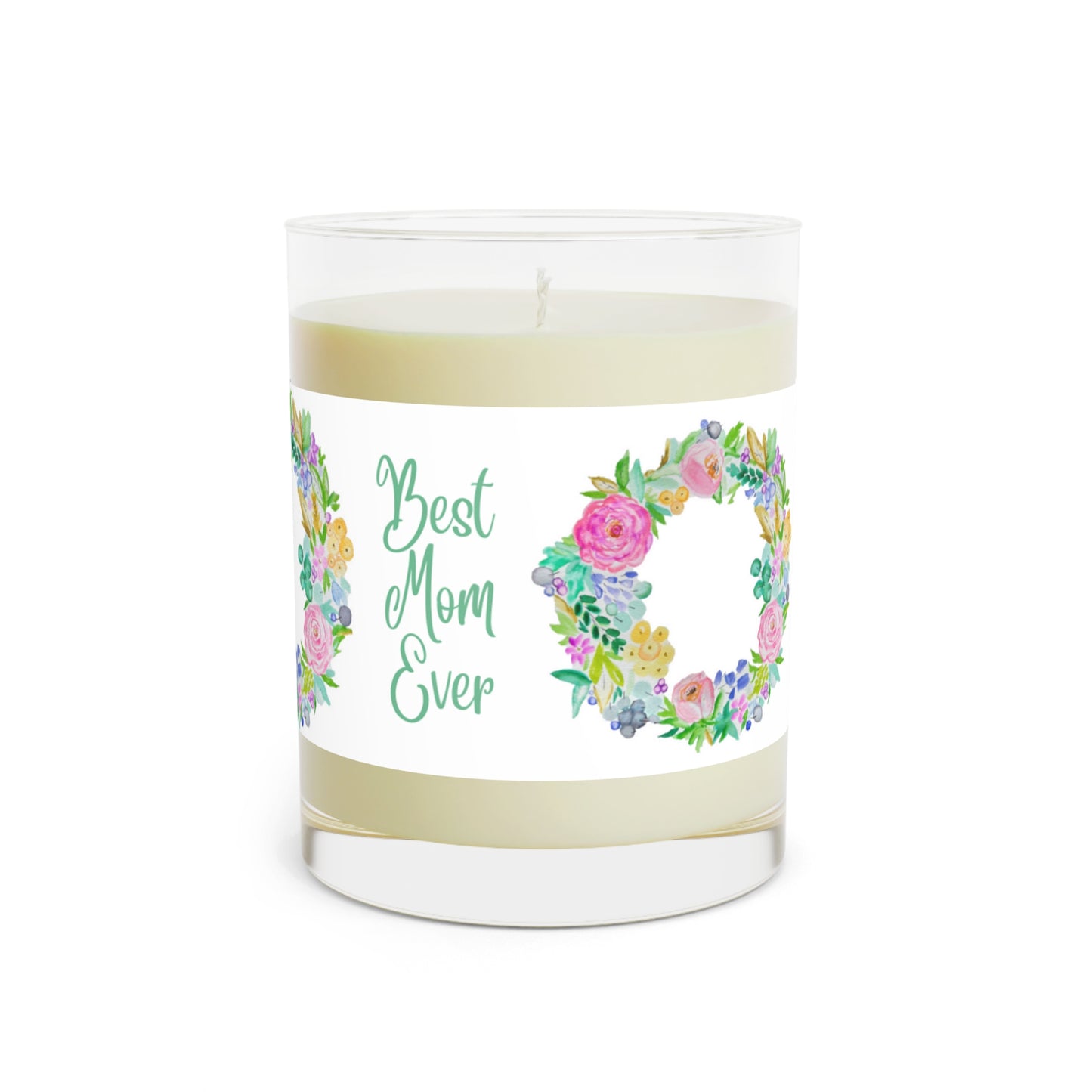 Aromatherapy Soy Candle Gift for Best Mom Ever Scented Soy Candle - Full Glass, 11oz