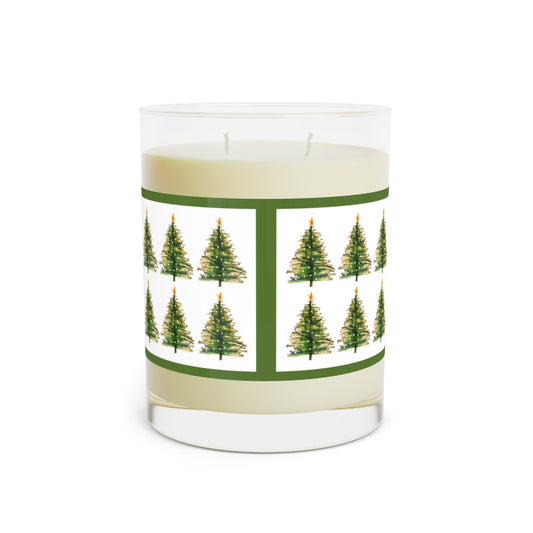 Wing Light Art Designs Christmas Trees Scented Candle - Full Glass, 11oz