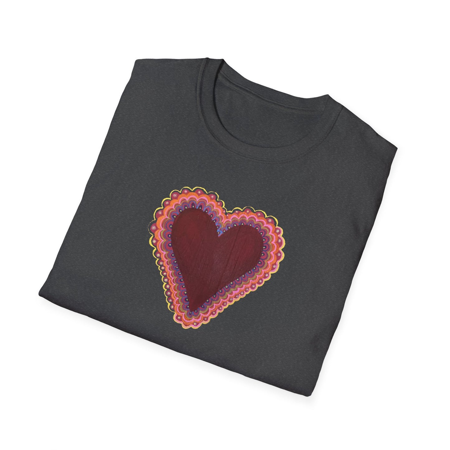 Love Shirt, Valentines Day Shirt, Heart Shirt, Cute Valentine Shirt, Cute Valentine, Valentines Day Gift Valentine Heart Unisex Soft style T-Shirt