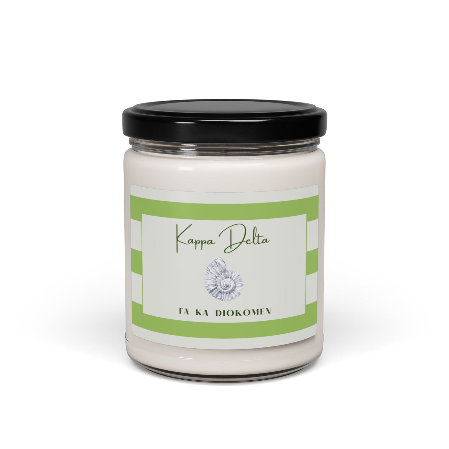 Kappa Delta // Sorority 9 oz Hand Poured All Natural Soy Candles // Choose Your Scent // Greek Letters Scented Soy Candle, 9oz