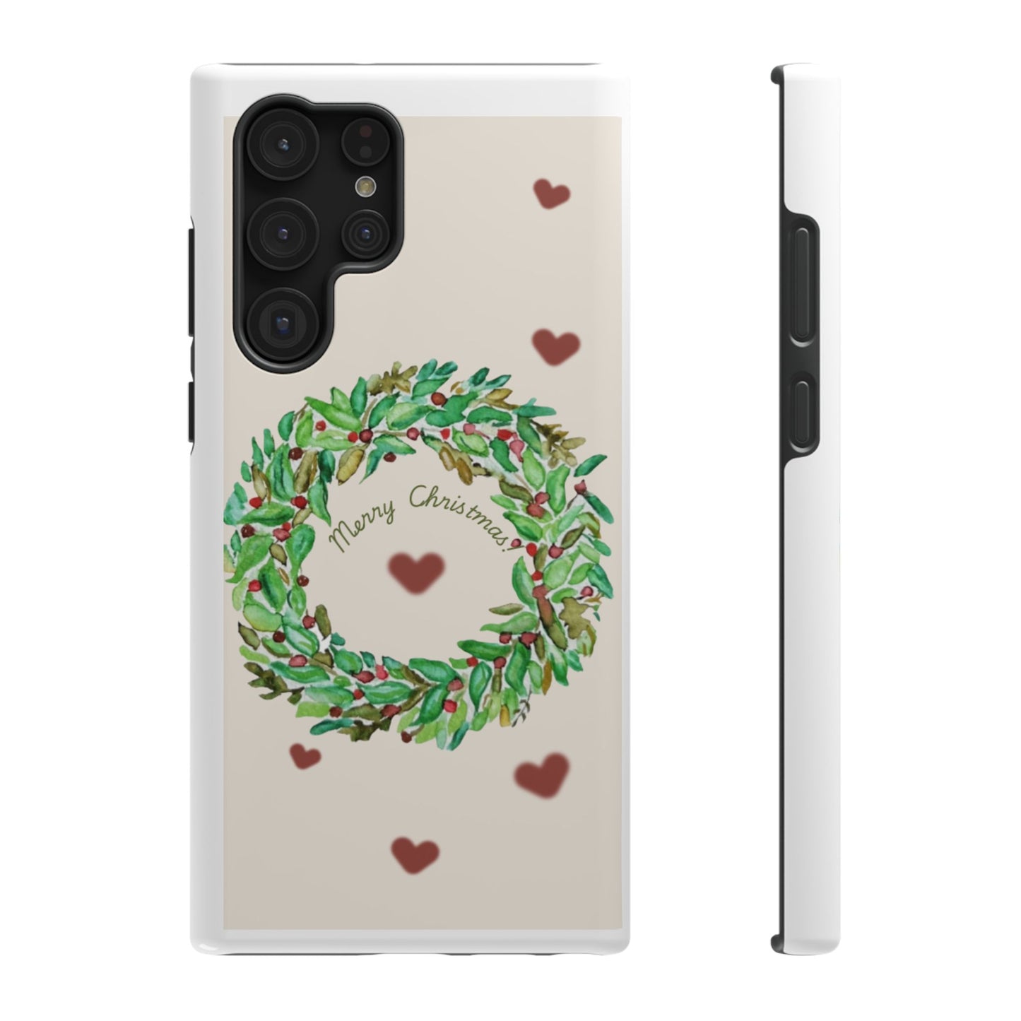 Merry Christmas Phone Case for iPhone 16, 16 Plus, 16 Pro 16 Pro Max, iPhone 15, 15 Plus, 15 Pro 15 Pro Max, Plus 14, 13, 12 and 11 Impact-Resistant Cases