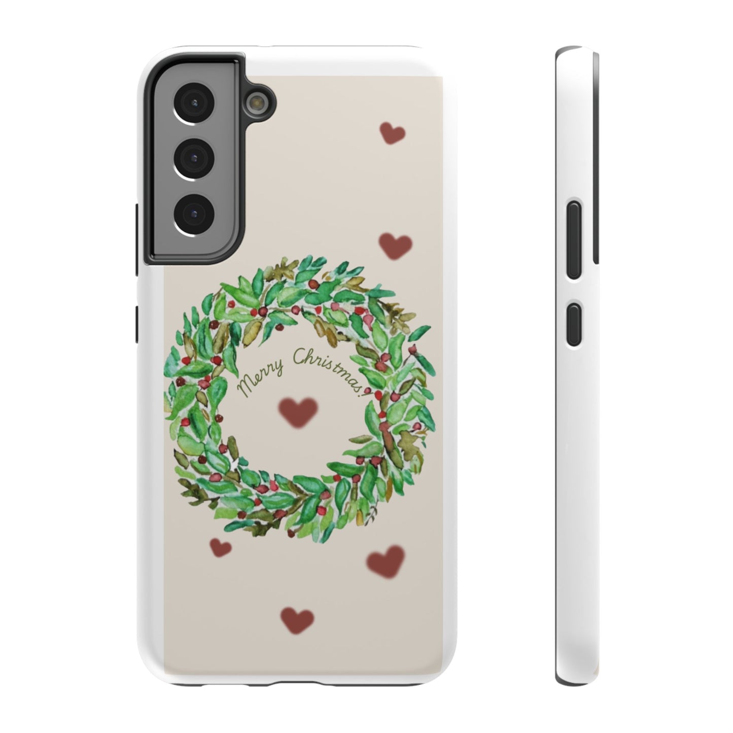 Merry Christmas Phone Case for iPhone 16, 16 Plus, 16 Pro 16 Pro Max, iPhone 15, 15 Plus, 15 Pro 15 Pro Max, Plus 14, 13, 12 and 11 Impact-Resistant Cases