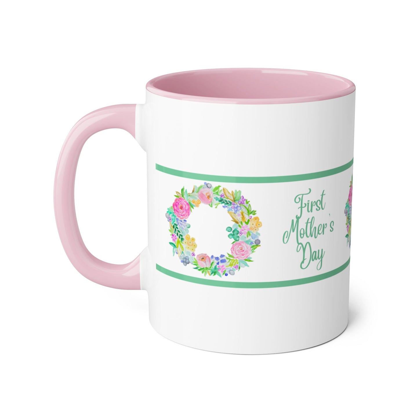 Wing Light Art Designs First Mother's Day Accent Mugs, 11oz