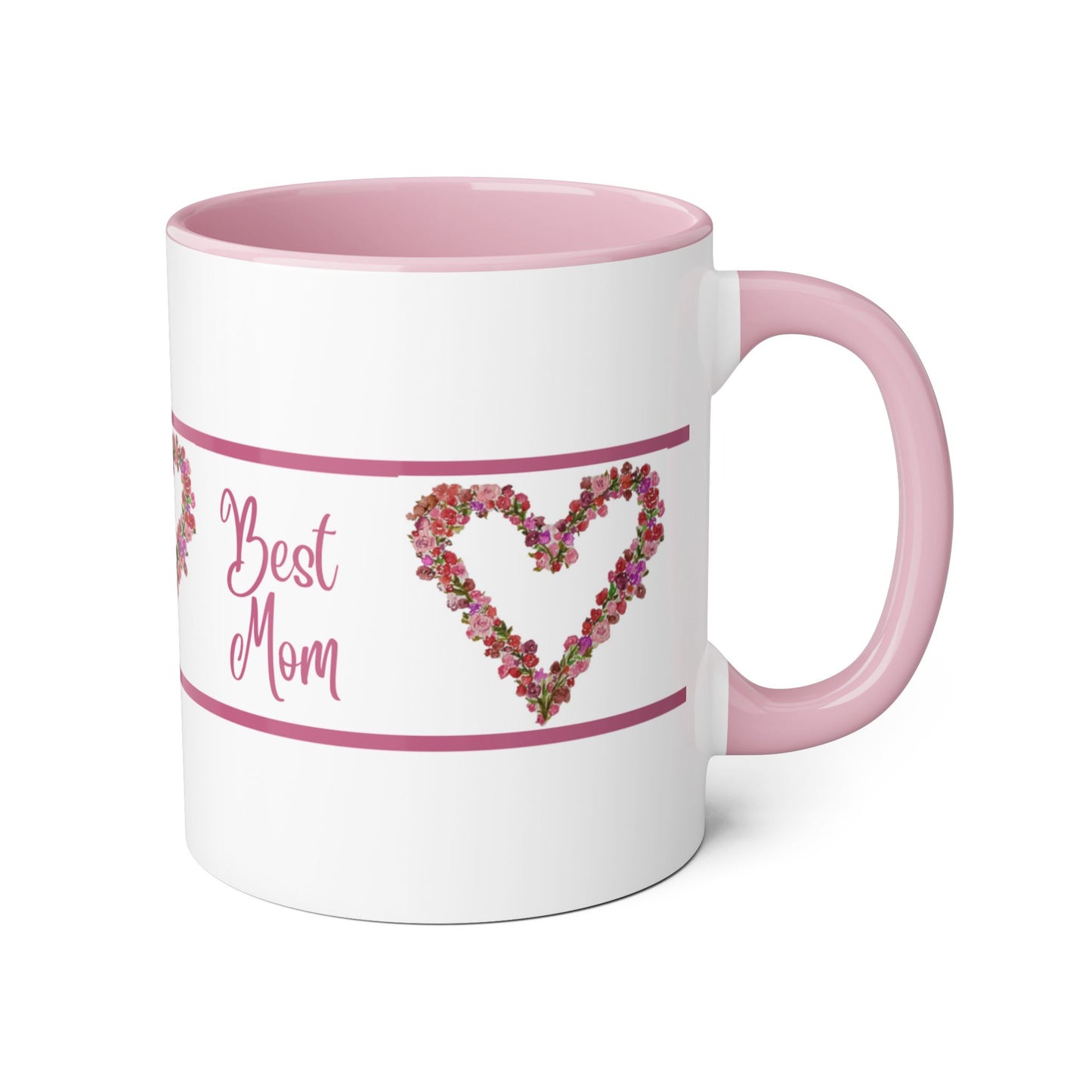 Wing Light Art Designs Best Mom Mother's Day Accent Mugs, 11oz