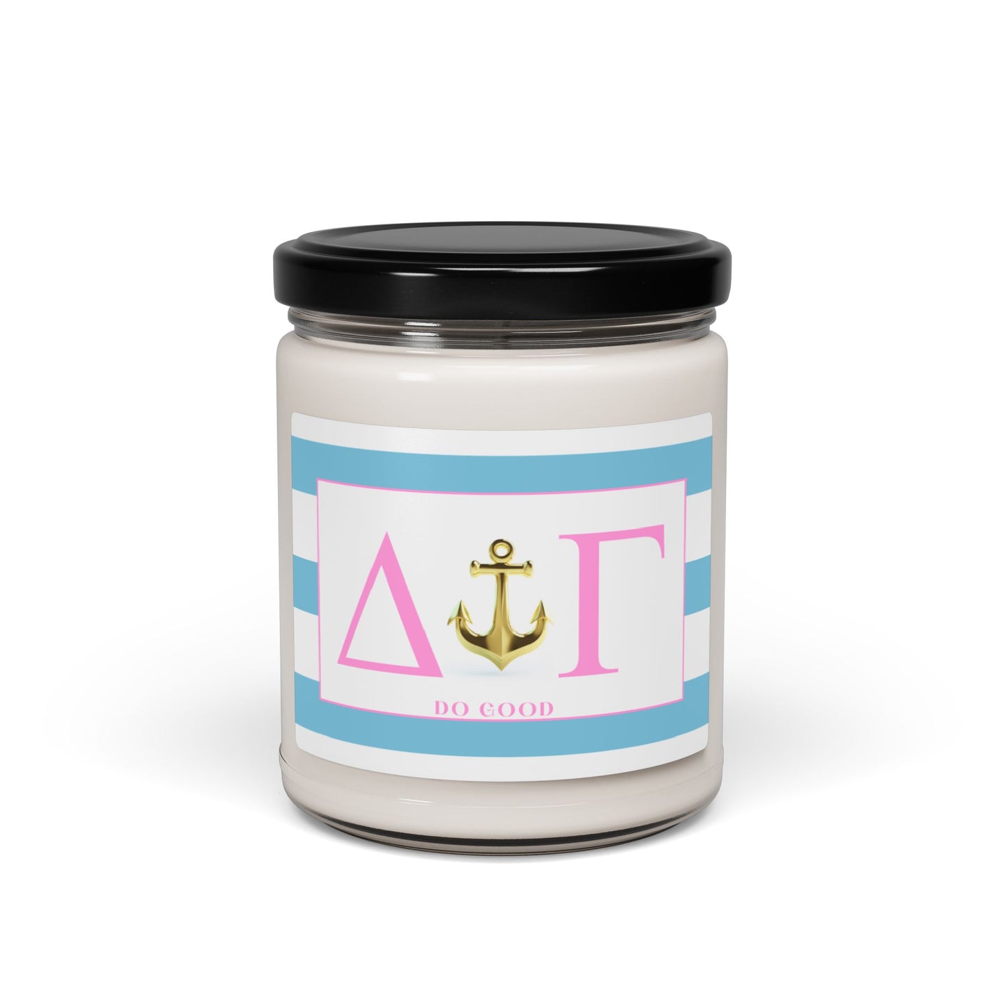 Delta Gamma Sorority House Soy Wax Candle, Greek Life Gift Candle, Gift For Sorority Girl, College Move-In Gift, Eco Friendly 9oz. Candle