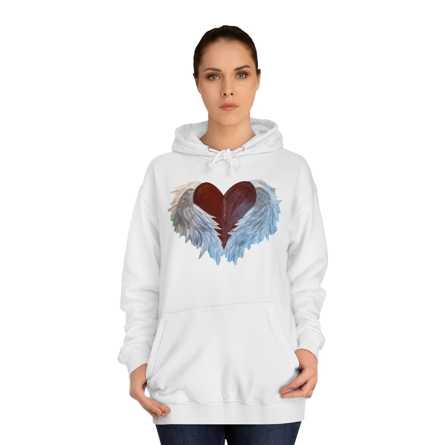 Anatomy of a Broken Heart, Unisex Crewneck Sweatshirt, Funny Valentine's Day Graphic, Boyfriend Girlfriend Gifts, Hearts, Love Healing Heart Unisex College Hoodie