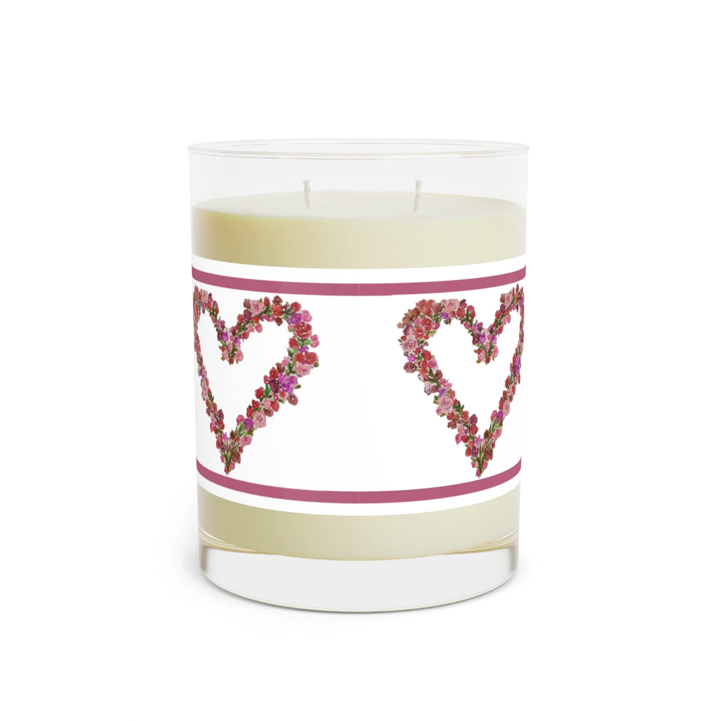 Wing Light Art Designs Best Teacher Heart Scented Candle - Full Glass, 11oz