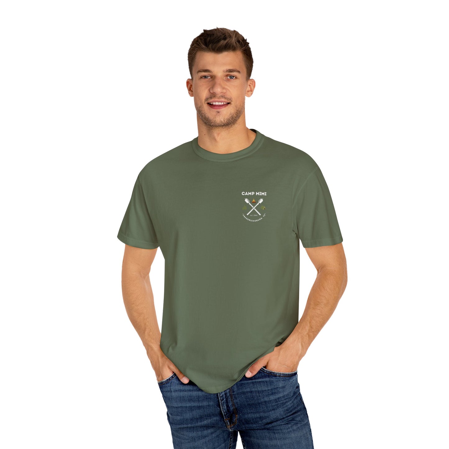 Camp Mimi Birthday Unisex Garment-Dyed T-shirt