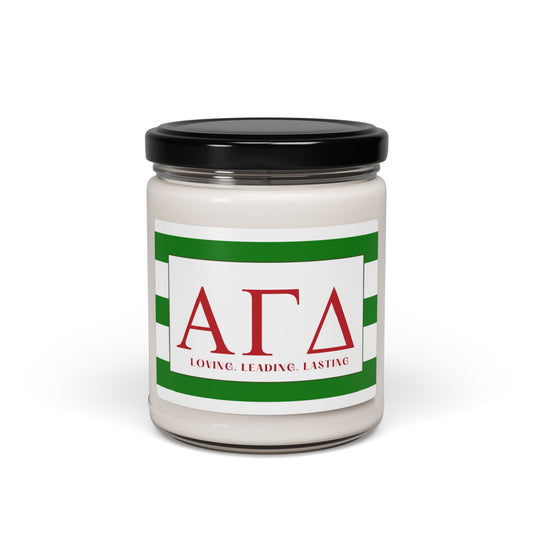 Alpha Gamma Delta Smells Like Sorority House Soy Wax Candle, Greek Life Gift Candle, Gift For Sorority Girl, College Move-In Gift, Eco Friendly 9oz. Candle Scented Soy Candle, 9oz