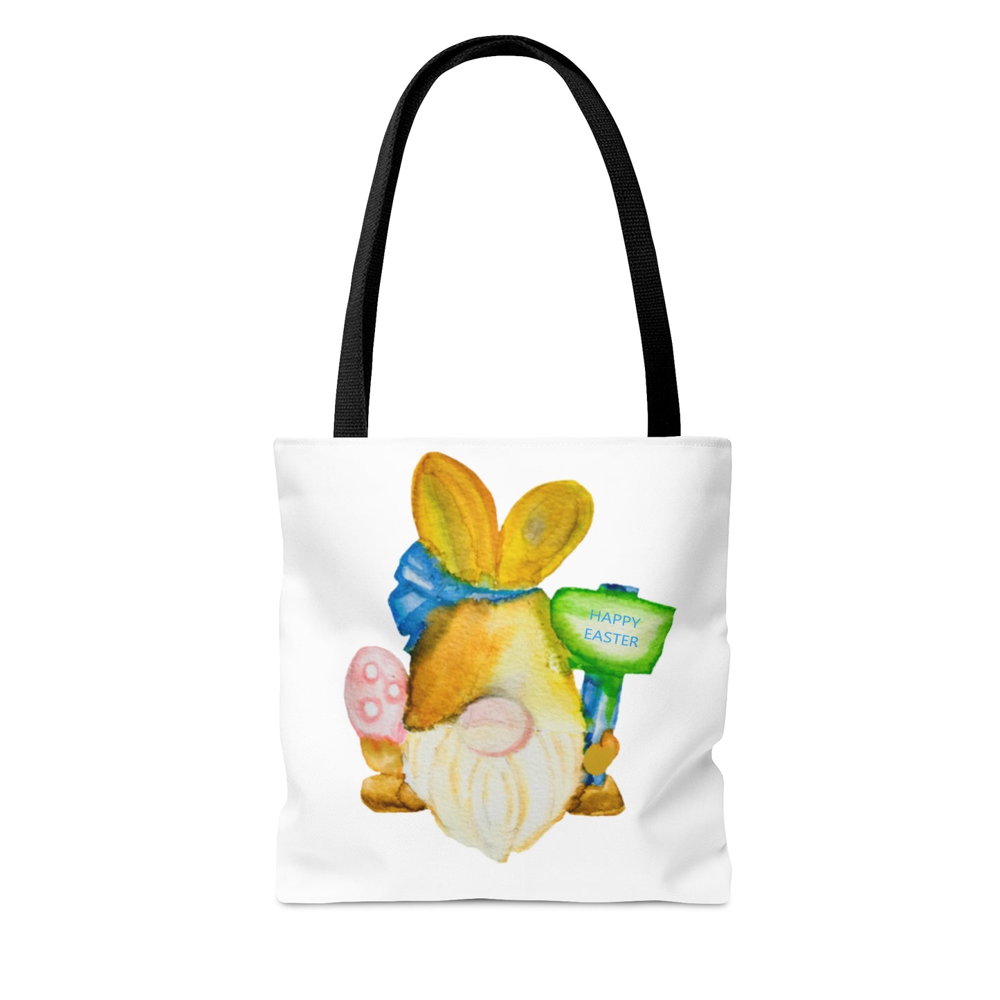 Wing Light Art Designs Happy Easter Bunny Gnome AOP Tote Bag