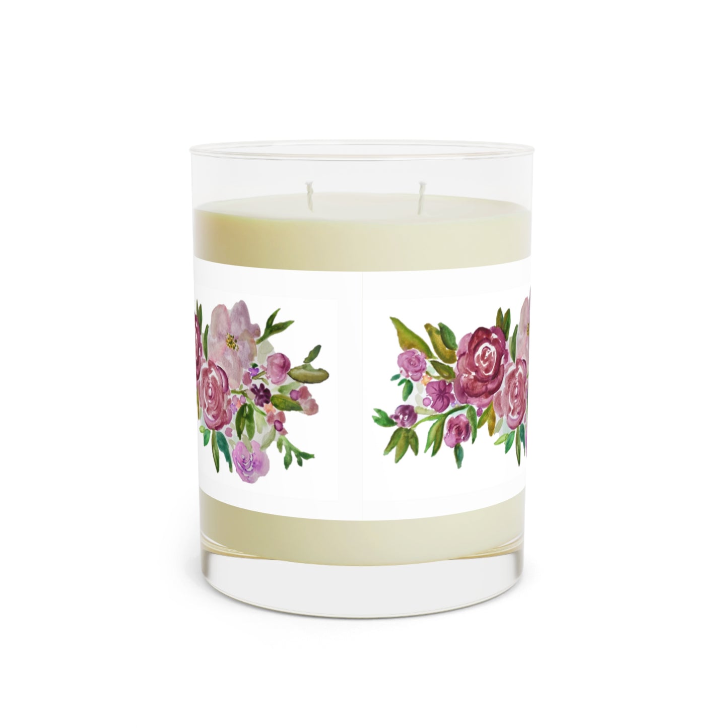 Wing Light Art Designs Mother's Day Floral Scented Candle - Full Glass, 11oz