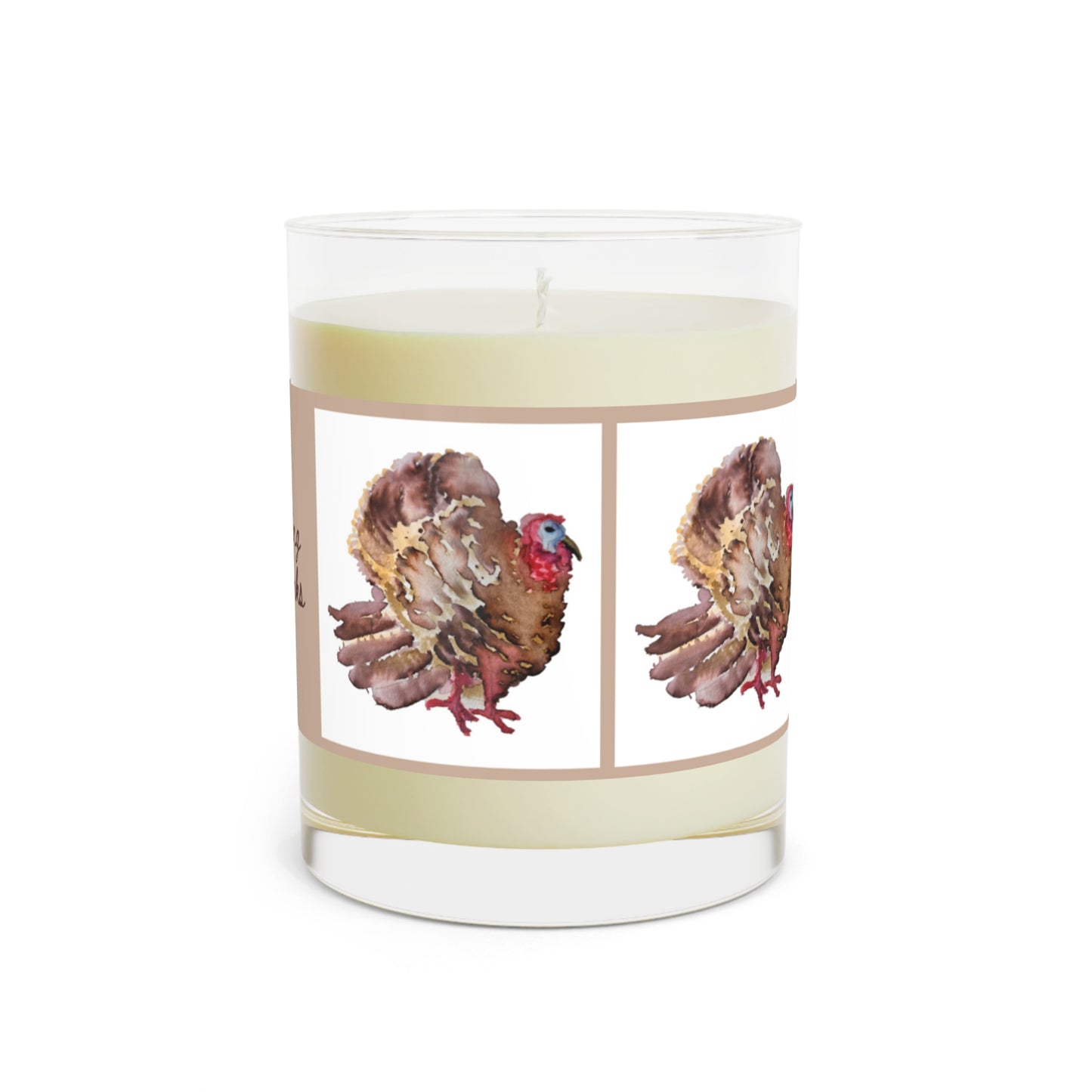 Thanksgiving Gift, Fall Scented Candle, Gratitude Apothecary Candle Giving Thanks Scented Candle - Full Glass, 11oz