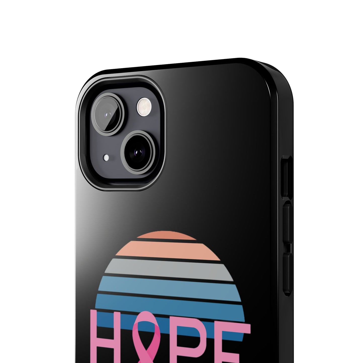 Hope Wins, Cancer Warrior Gift, Support Gift, Breast Cancer Survivor Gift, Cancer Tough Phone Cases, Survivor Gift, Pink Phone iPhone