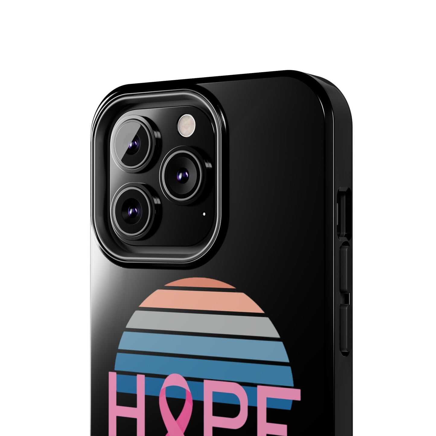 Hope Wins, Cancer Warrior Gift, Support Gift, Breast Cancer Survivor Gift, Cancer Tough Phone Cases, Survivor Gift, Pink Phone iPhone