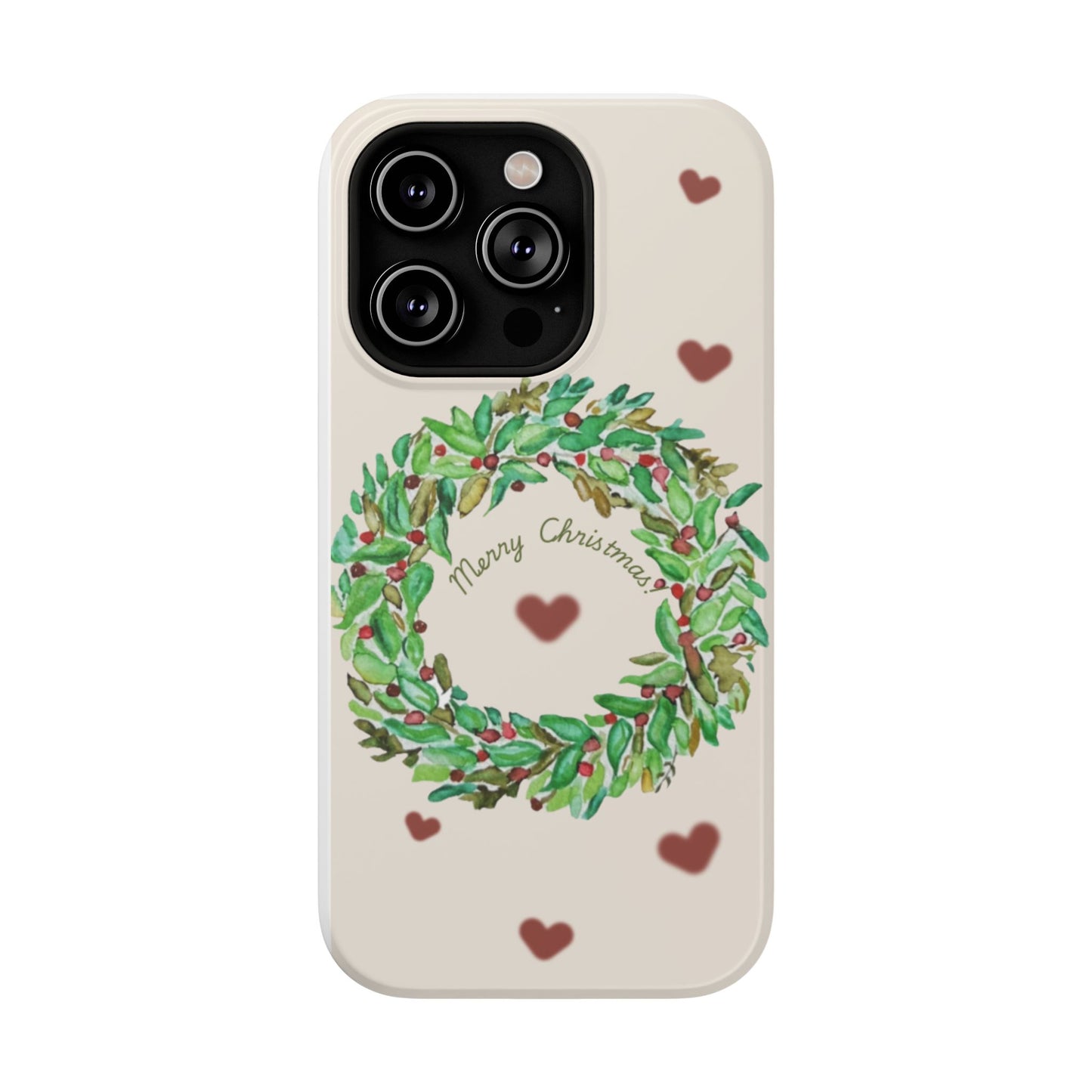 Merry Christmas Phone Case for iPhone 16, 16 Plus, 16 Pro 16 Pro Max, iPhone 15, 15 Plus, 15 Pro 15 Pro Max, Plus 14, 13, 12 and 11 Impact-Resistant Cases