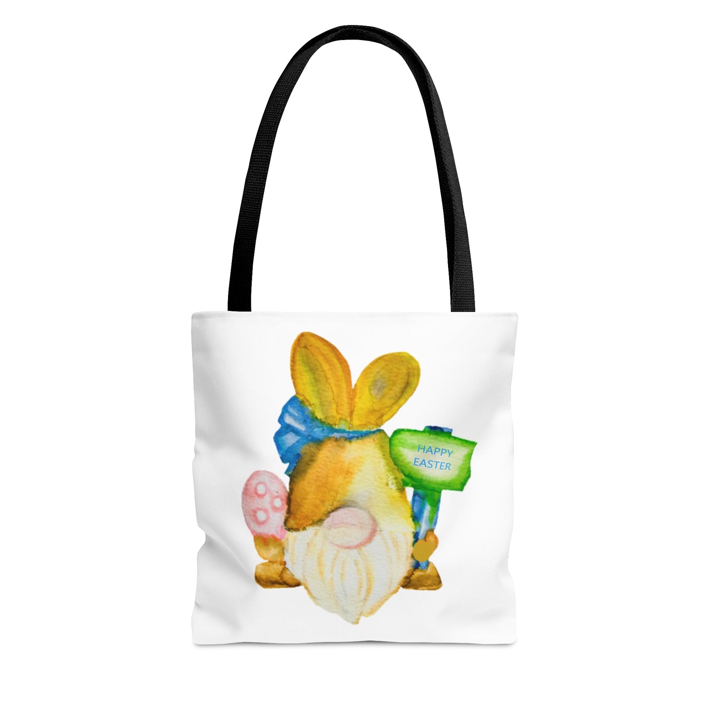 Wing Light Art Designs Happy Easter Bunny Gnome AOP Tote Bag