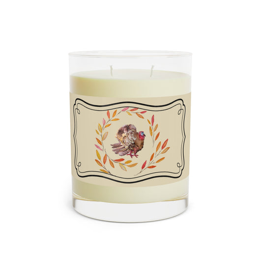 Thanksgiving Candle Favor Thankful/Thanksgiving Table/Fall Candle / Hostess Gift /Candle Favors Thanksgiving Turkeys Scented Candle