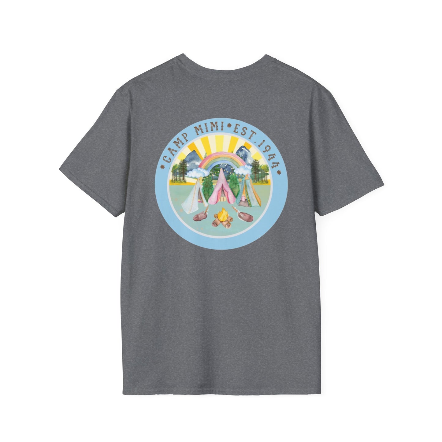 Camp Mimi 80th Birthday Unisex Softstyle T-Shirt