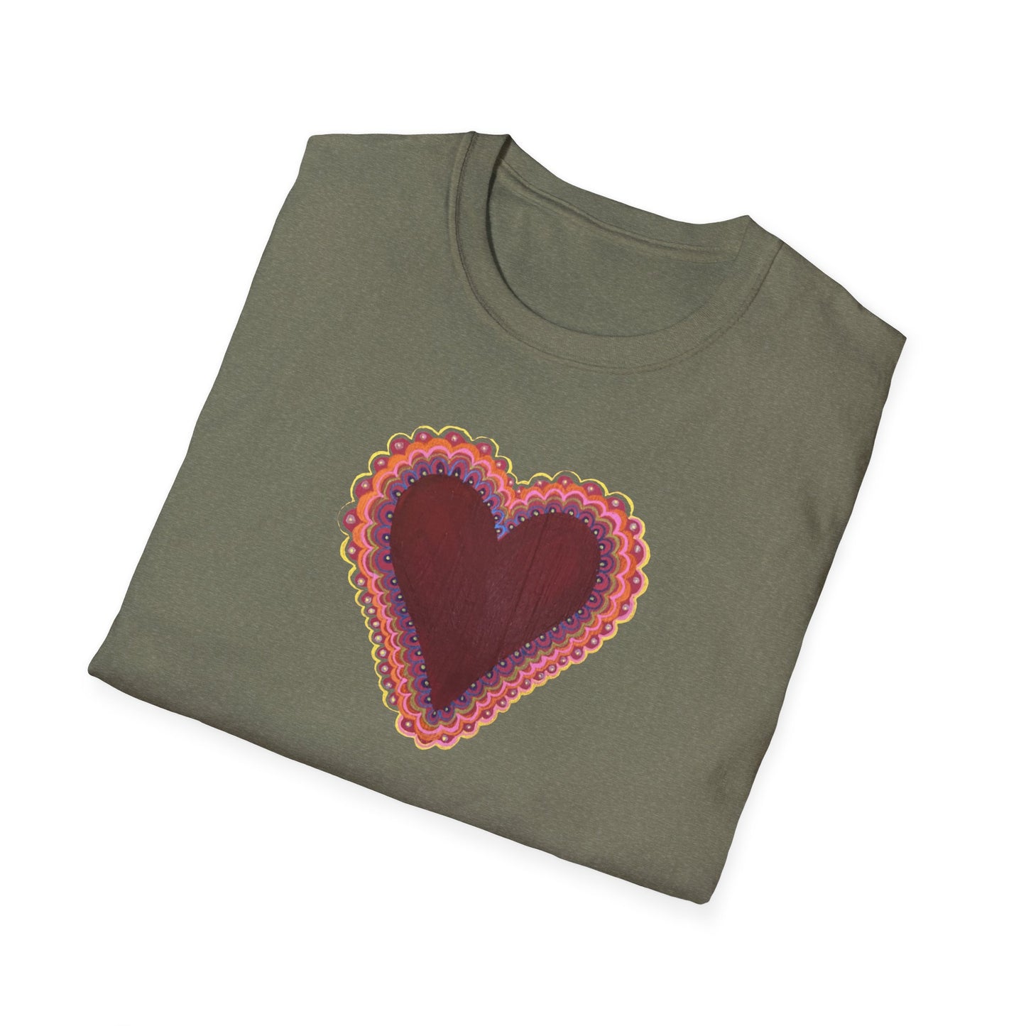 Love Shirt, Valentines Day Shirt, Heart Shirt, Cute Valentine Shirt, Cute Valentine, Valentines Day Gift Valentine Heart Unisex Soft style T-Shirt