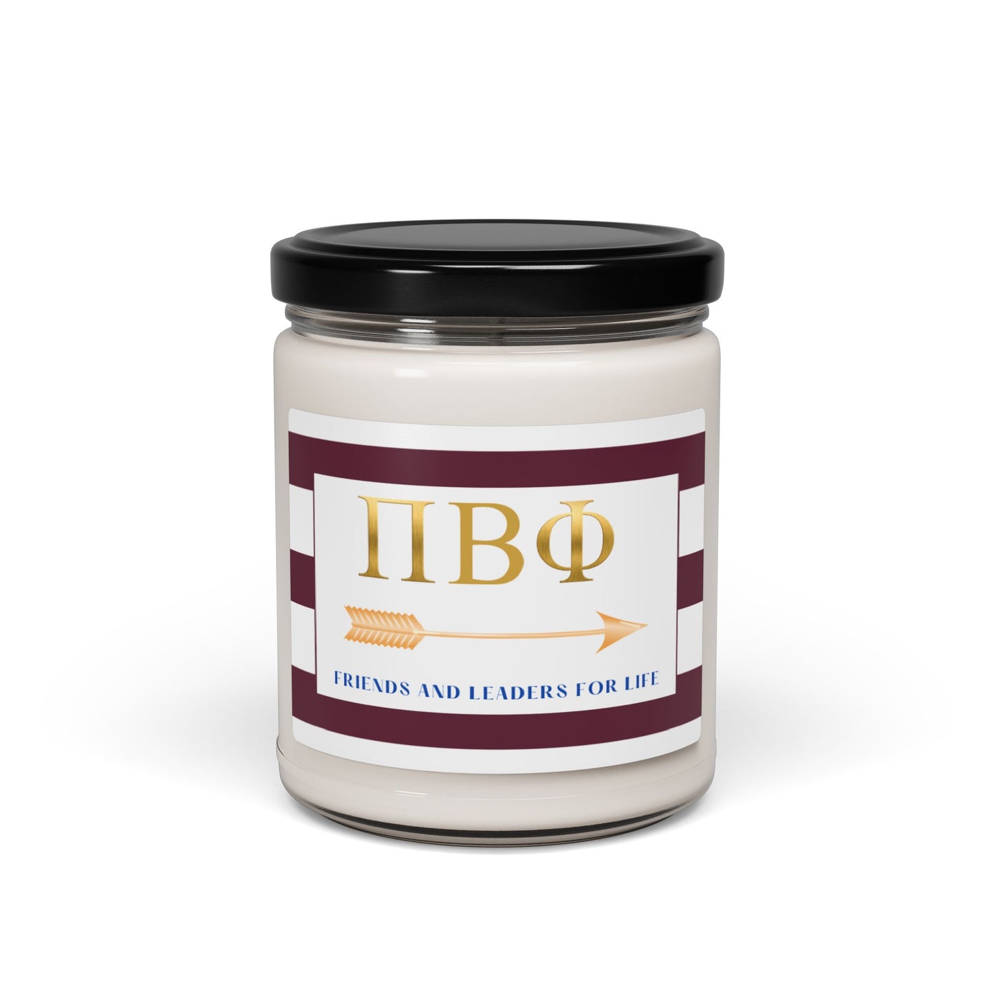 Pi Beta Phi Sorority House Soy Wax Candle, Greek Life Gift Candle, Gift For Sorority Girl, College Move-In Gift, Eco Friendly 9oz. Candle