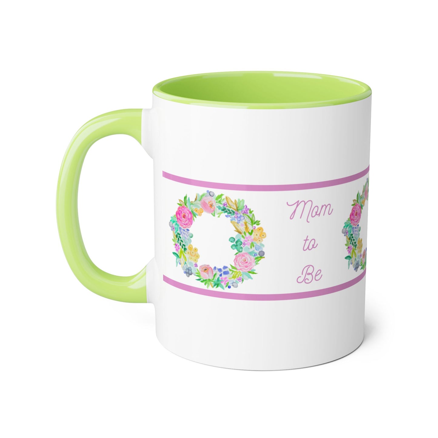 Wing Light Art Designs Mom to Be Accent Mugs, 11oz