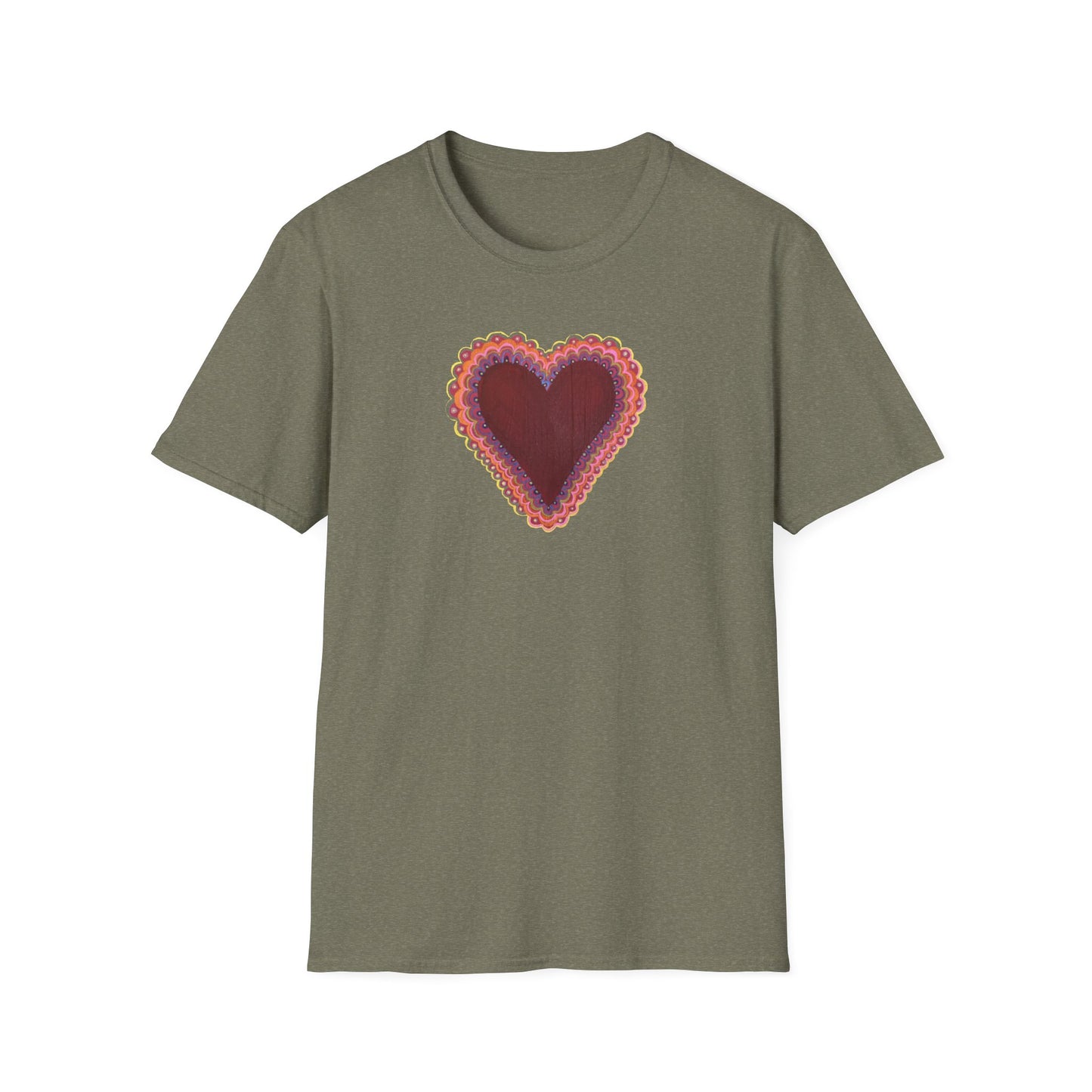 Love Shirt, Valentines Day Shirt, Heart Shirt, Cute Valentine Shirt, Cute Valentine, Valentines Day Gift Valentine Heart Unisex Soft style T-Shirt