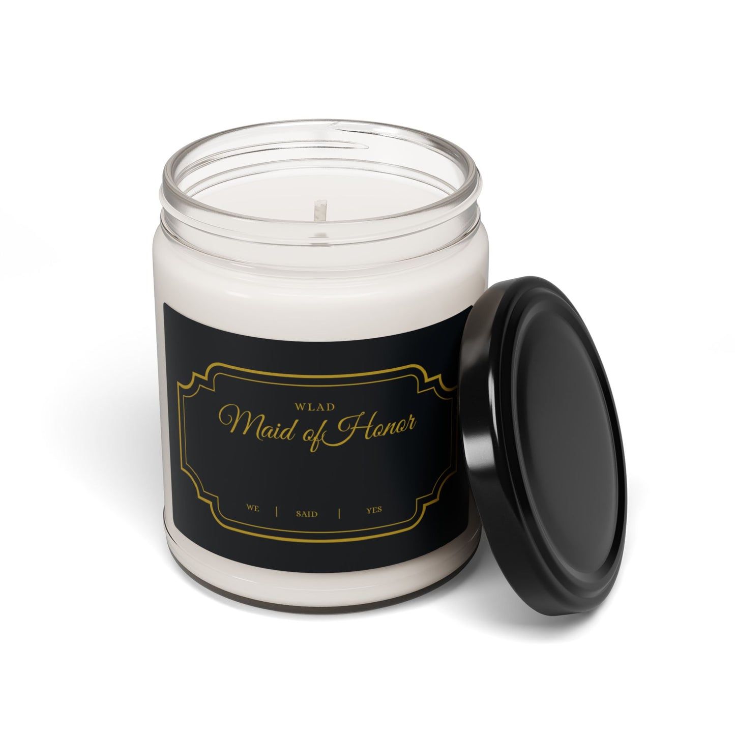 Maid of Honor Gift Personalized Bridal Party Gifts for Maid of Honor Definition Candle Personalized Bridal Party Candles Scented Soy Candle, 9oz