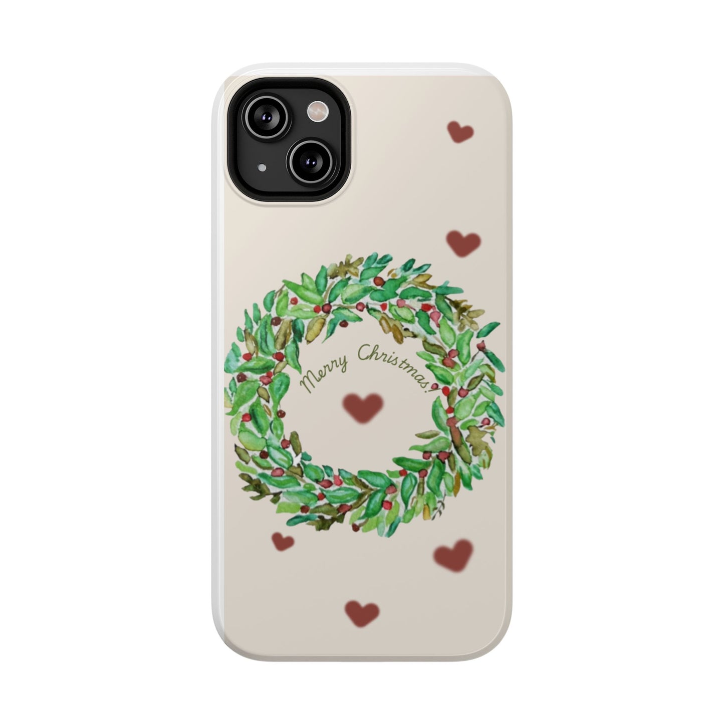 Merry Christmas Phone Case for iPhone 16, 16 Plus, 16 Pro 16 Pro Max, iPhone 15, 15 Plus, 15 Pro 15 Pro Max, Plus 14, 13, 12 and 11 Impact-Resistant Cases