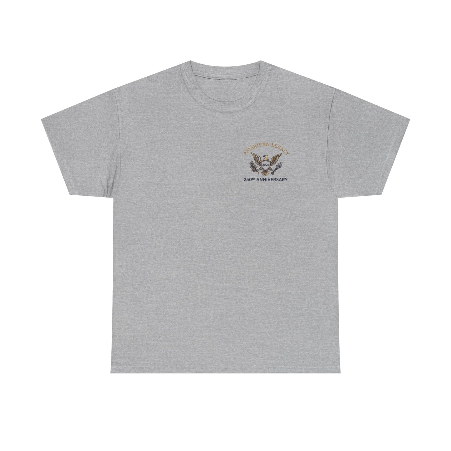250th 4th of July Commemorative T-Shirt — Vintage Eagle 'Land of Liberty' Graphic Tee