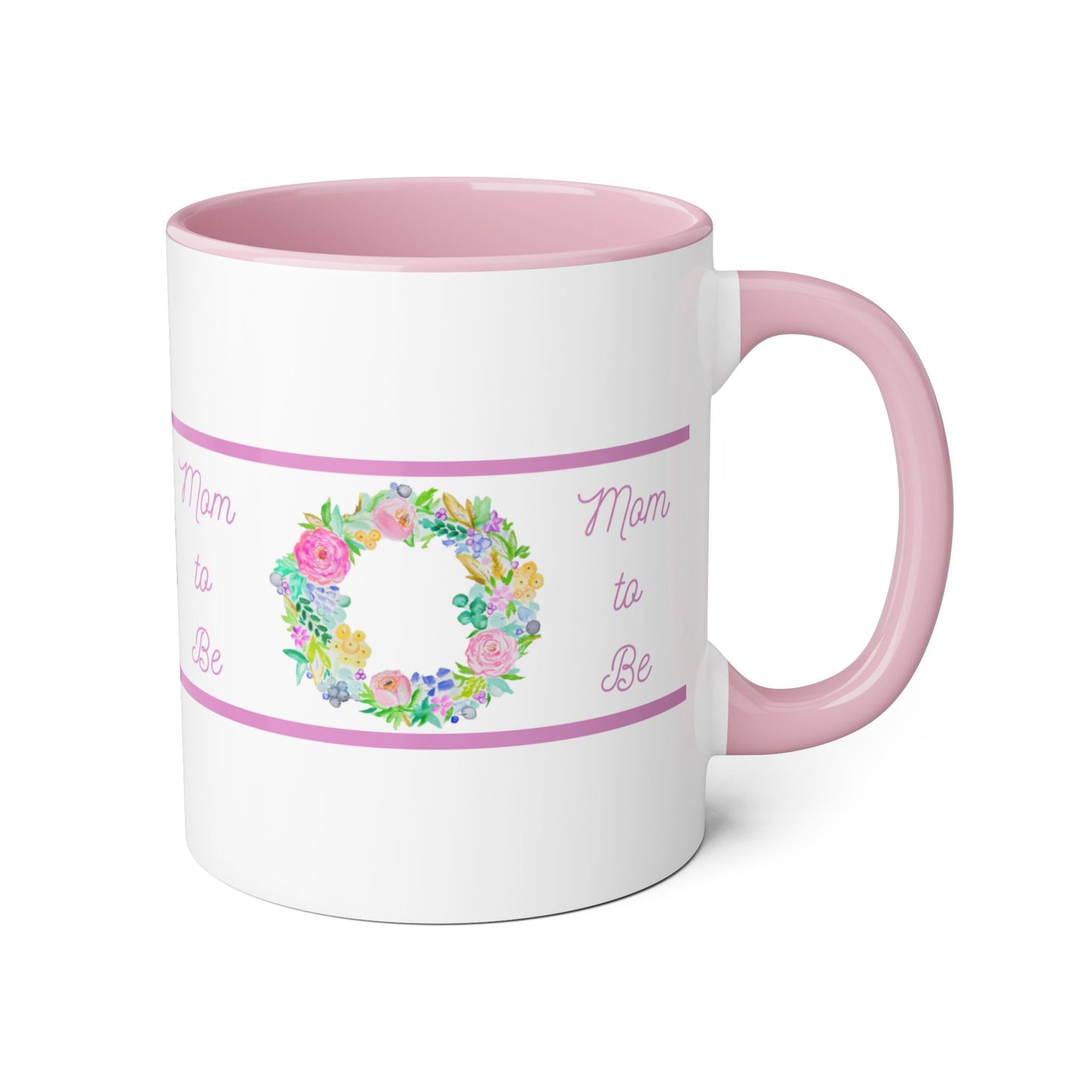 Wing Light Art Designs Mom to Be Accent Mugs, 11oz