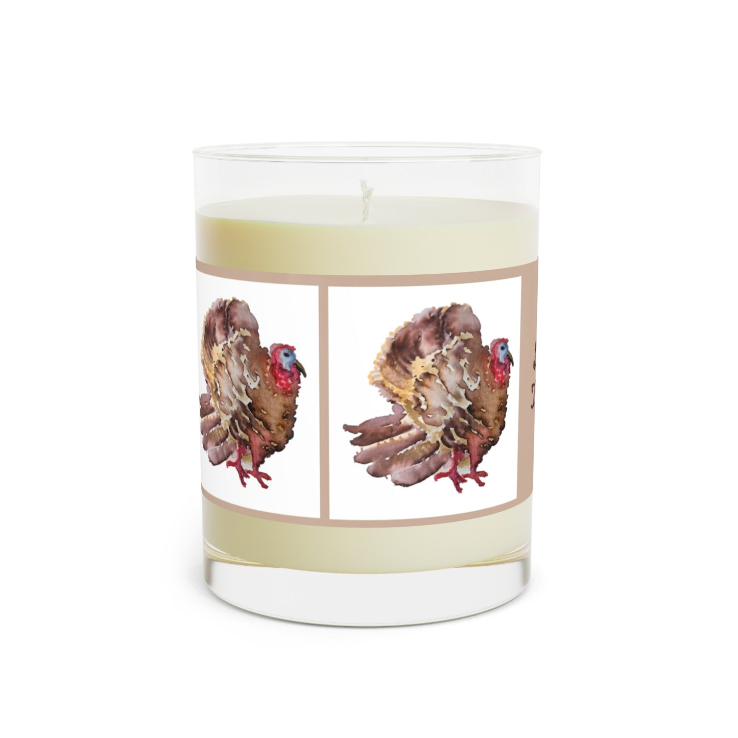 Thanksgiving Gift, Fall Scented Candle, Gratitude Apothecary Candle Giving Thanks Scented Candle - Full Glass, 11oz