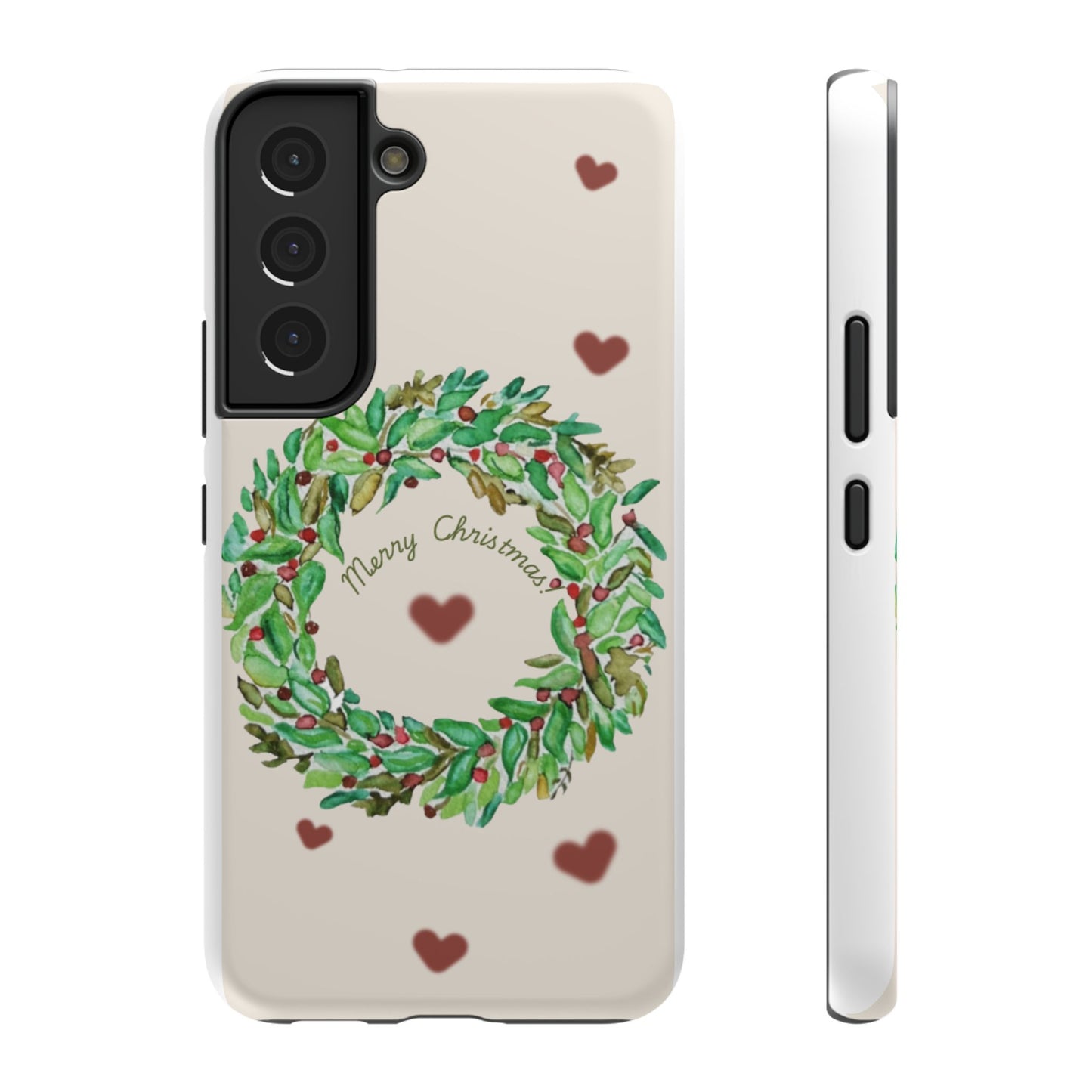 Merry Christmas Phone Case for iPhone 16, 16 Plus, 16 Pro 16 Pro Max, iPhone 15, 15 Plus, 15 Pro 15 Pro Max, Plus 14, 13, 12 and 11 Impact-Resistant Cases