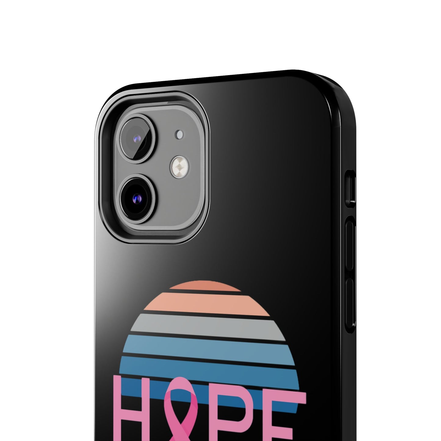 Hope Wins, Cancer Warrior Gift, Support Gift, Breast Cancer Survivor Gift, Cancer Tough Phone Cases, Survivor Gift, Pink Phone iPhone