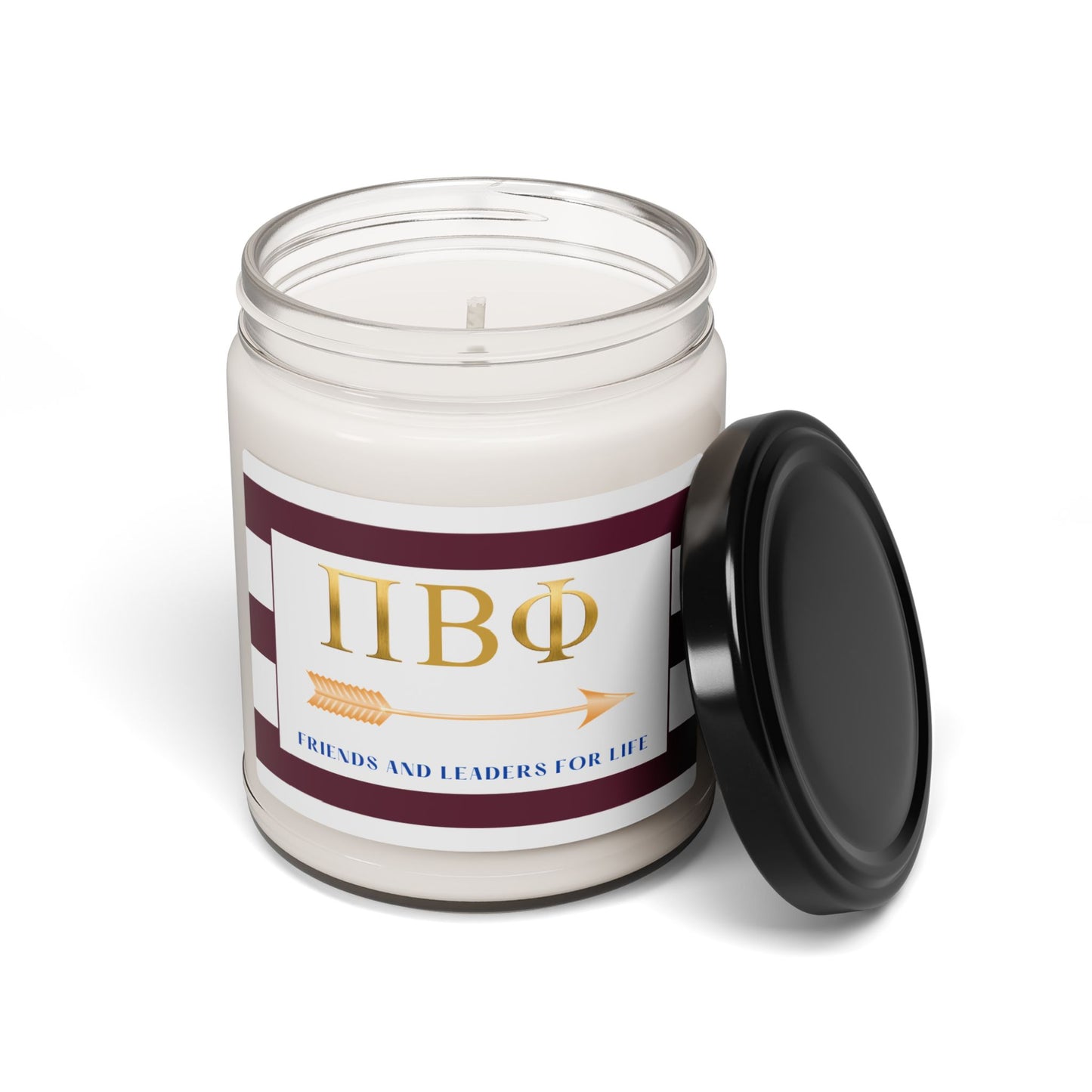 Pi Beta Phi Sorority House Soy Wax Candle, Greek Life Gift Candle, Gift For Sorority Girl, College Move-In Gift, Eco Friendly 9oz. Candle